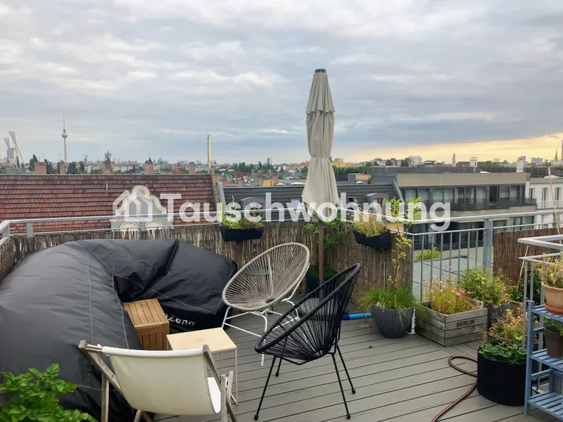 Tauschwohnung: 4 Zimmer mit grandioser 360 Grad Aussicht in P-Berg — photo 1